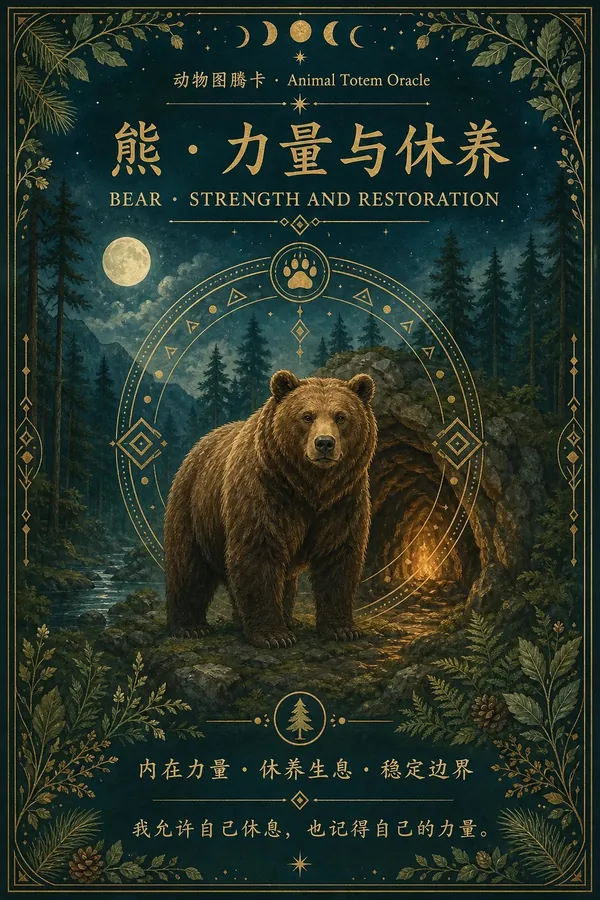 熊 · 内在力量