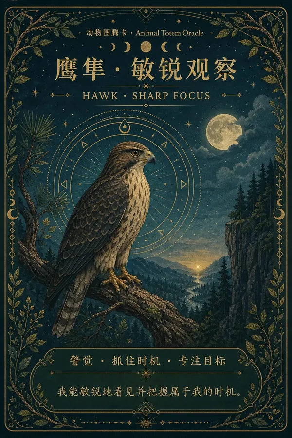 鹰隼 · 敏锐观察