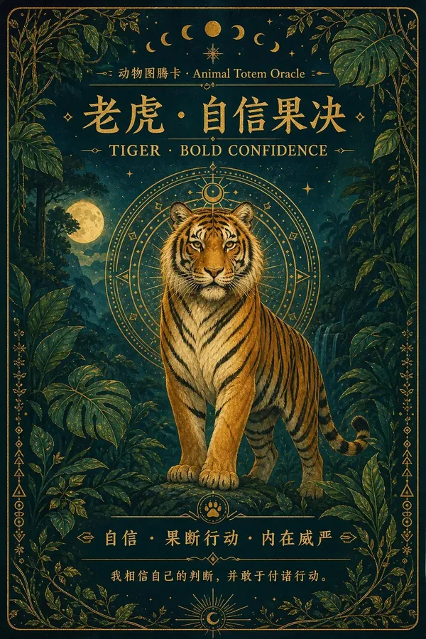 老虎 · 自信果决