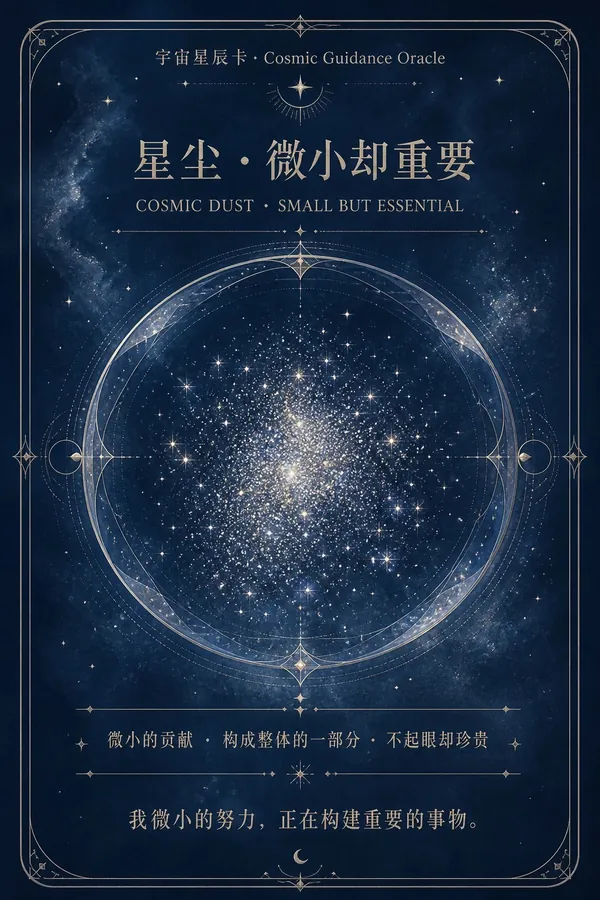 星尘 · 微小却重要