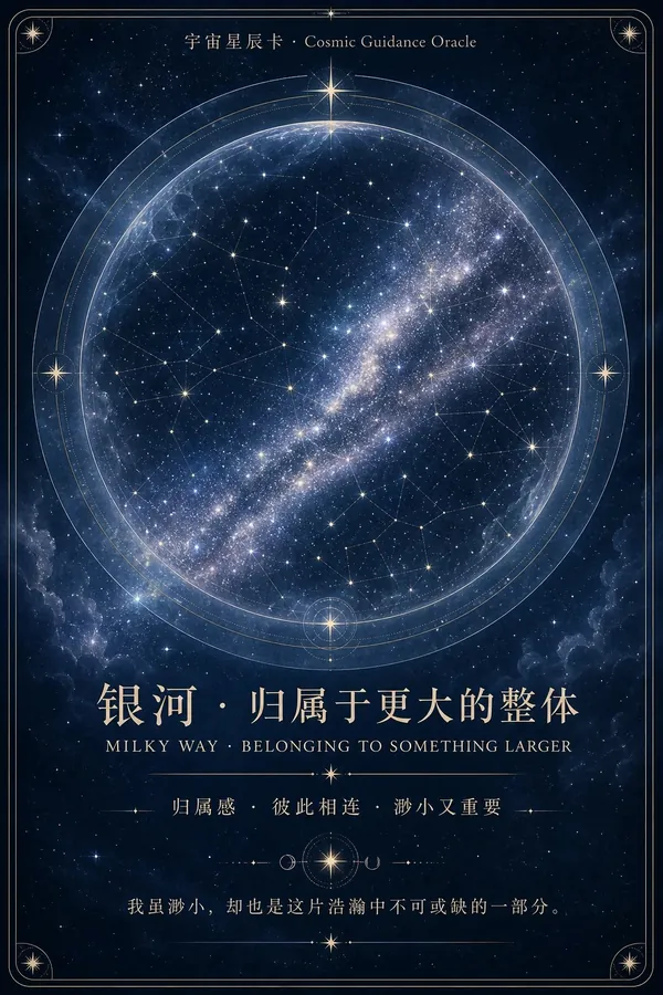 银河 · 归属于更大的整体