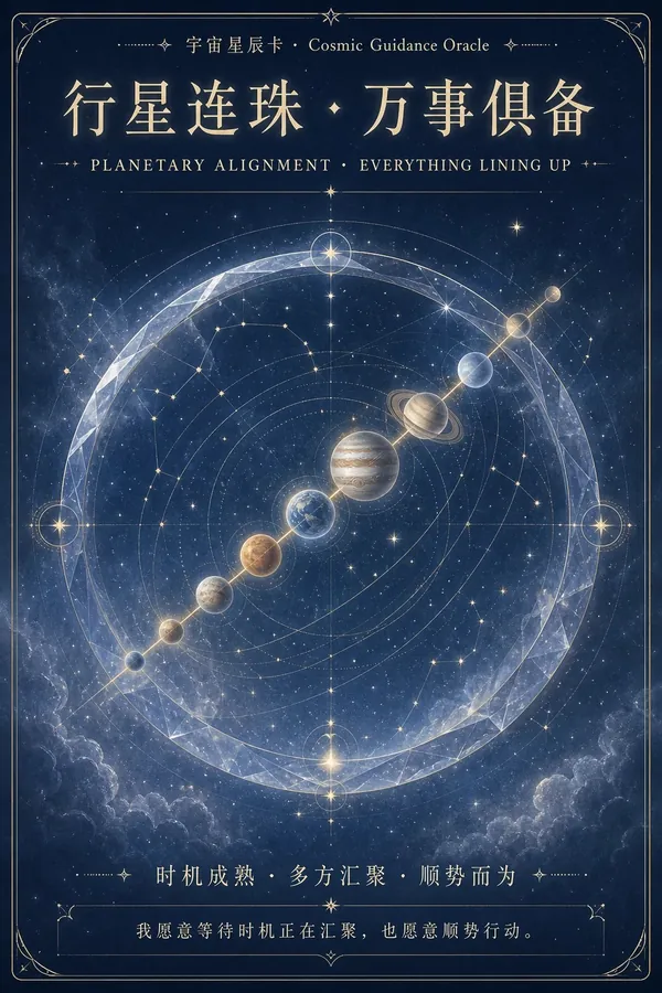 行星连珠 · 万事俱备