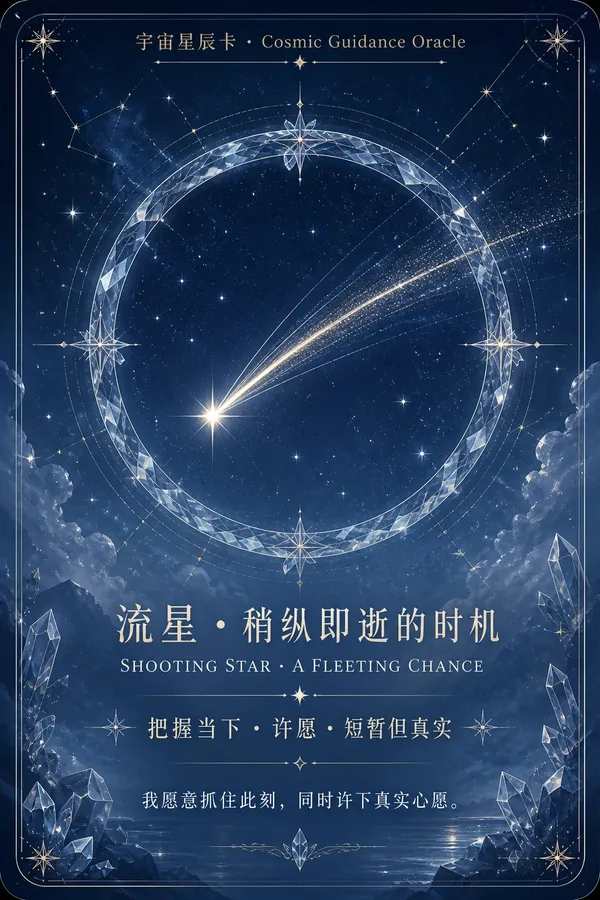 流星 · 稍纵即逝的时机