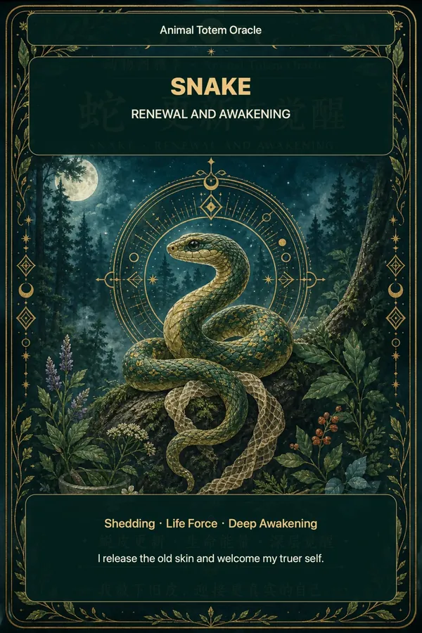 Snake · Shedding and Renewal
