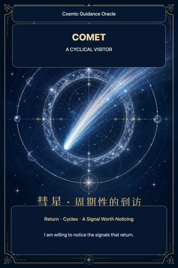 Comet · A Cyclical Visitor