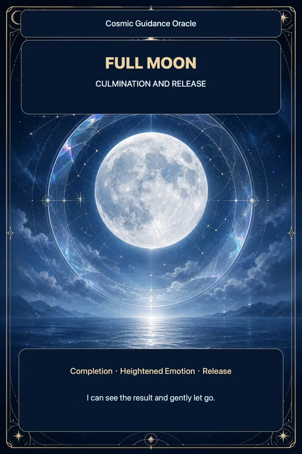 Full Moon · Culmination and Release
