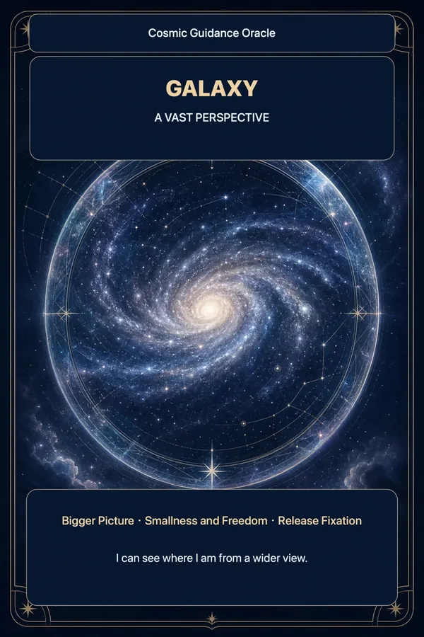 Galaxy · A Vast Perspective