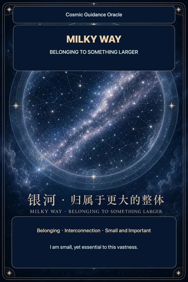 Milky Way · Belonging to Something Larger