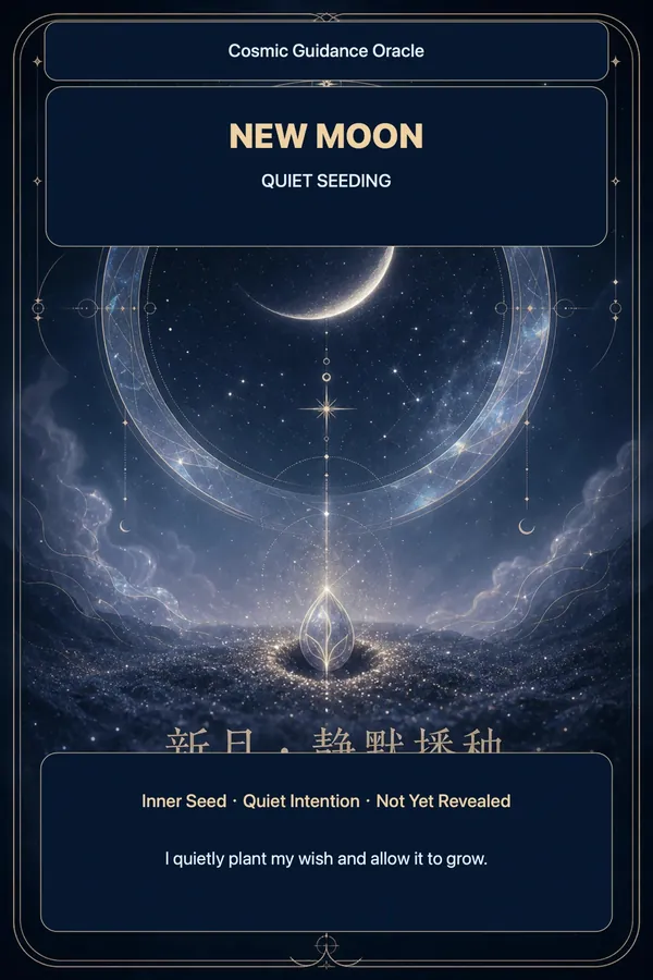 New Moon · Quiet Seeding