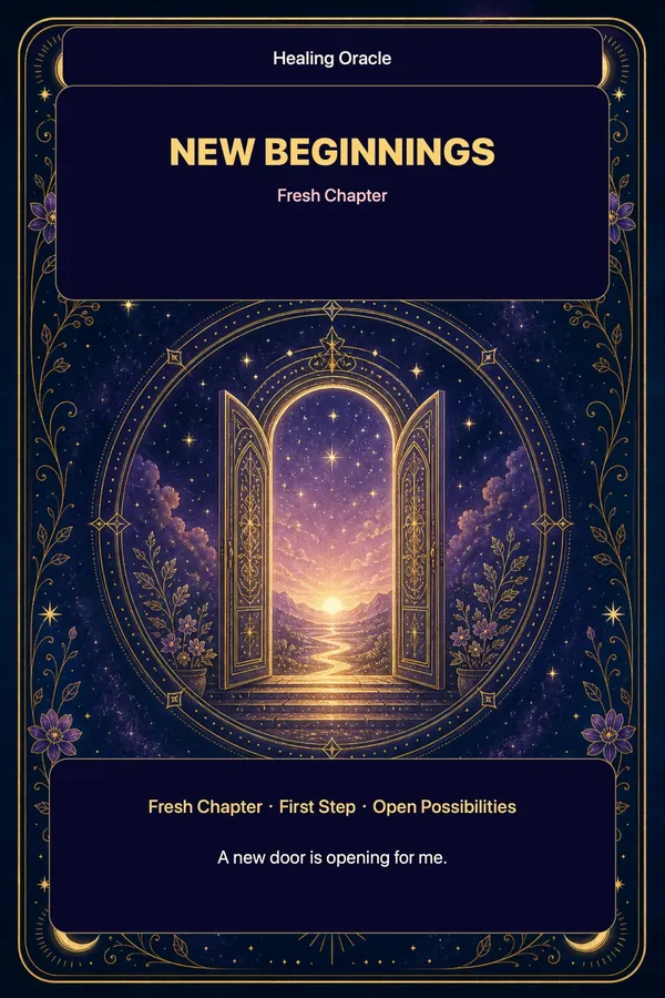 New Beginnings