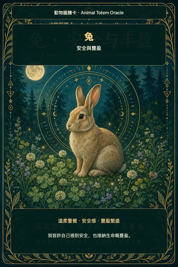 兔仔 · 敏感與豐盛