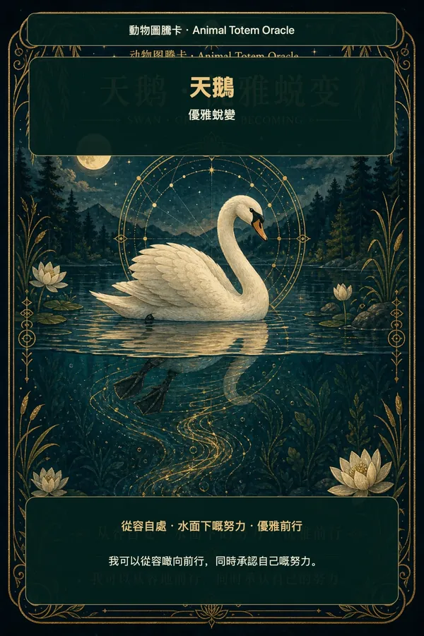 天鵝 · 優雅蛻變
