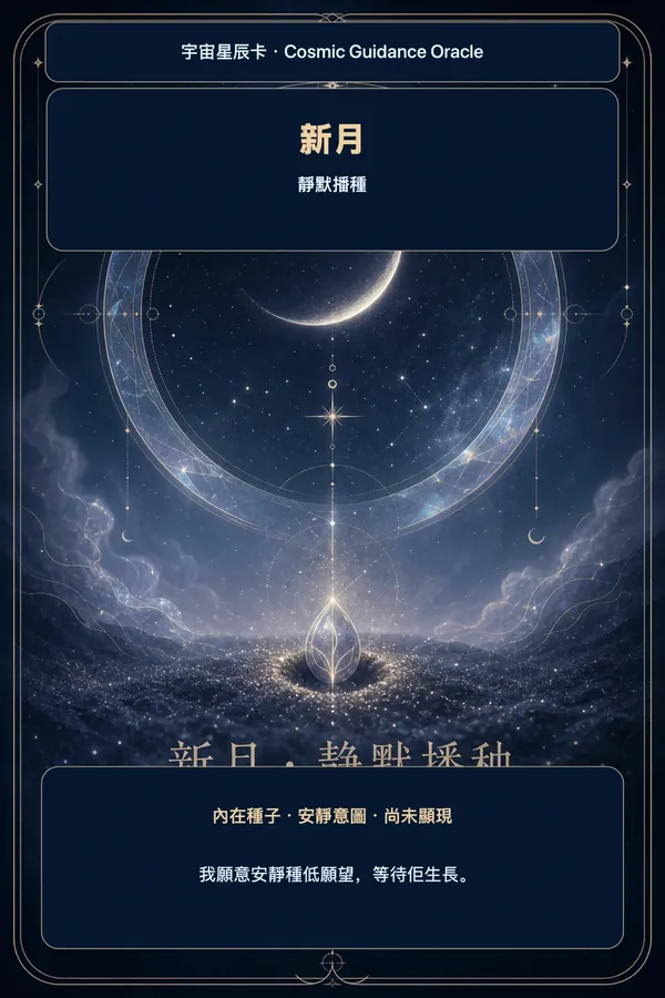 新月 · 靜默播種