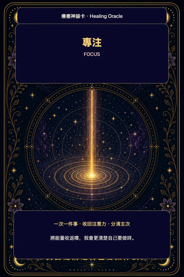 專注