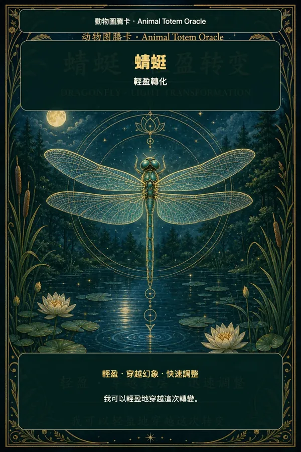 蜻蜓 · 輕盈轉變