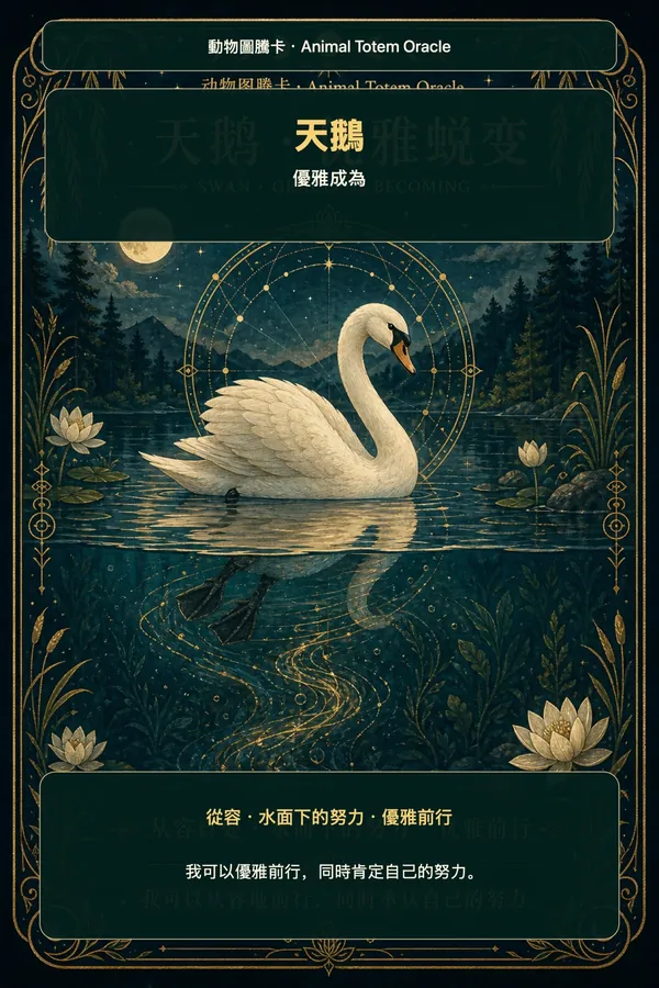 天鵝 · 優雅蛻變