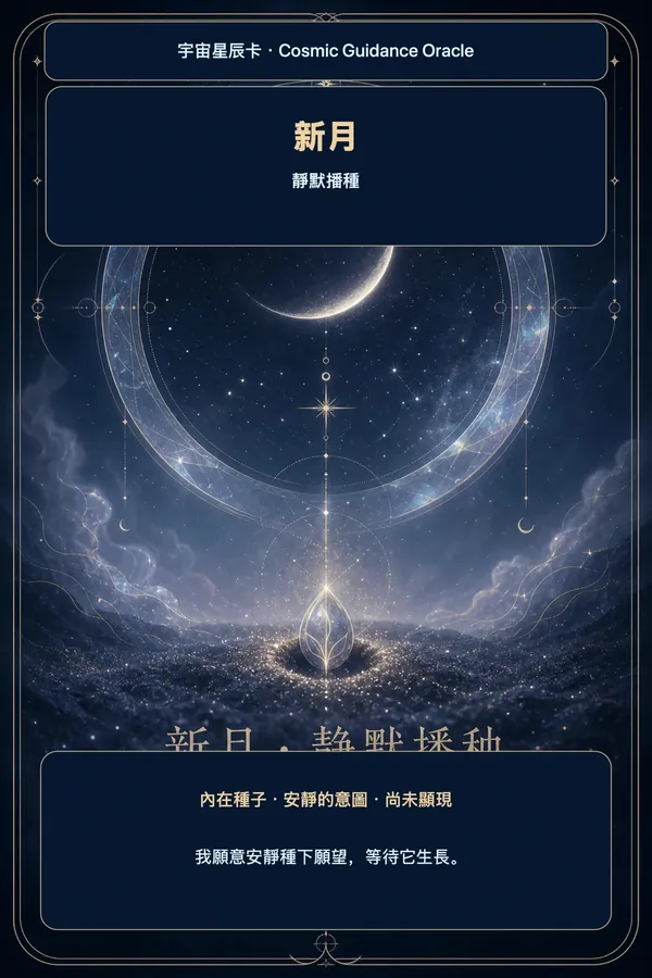 新月 · 靜默播種