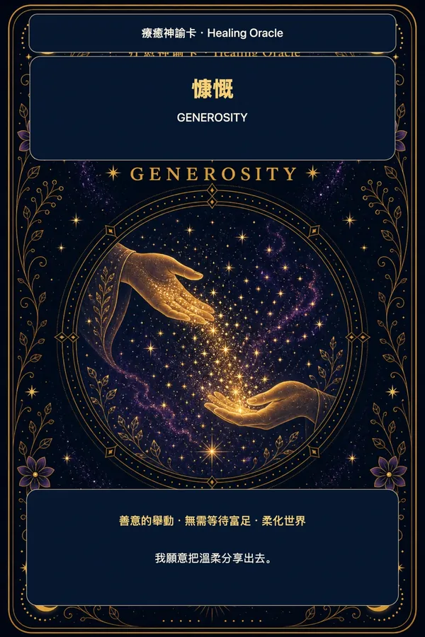 慷慨