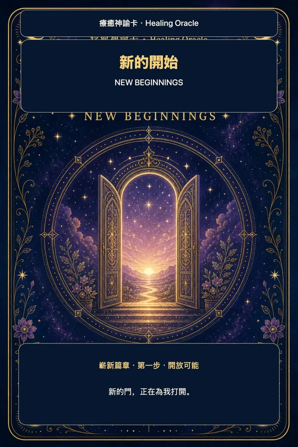 新的開始