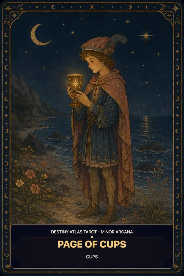 Page of Cups