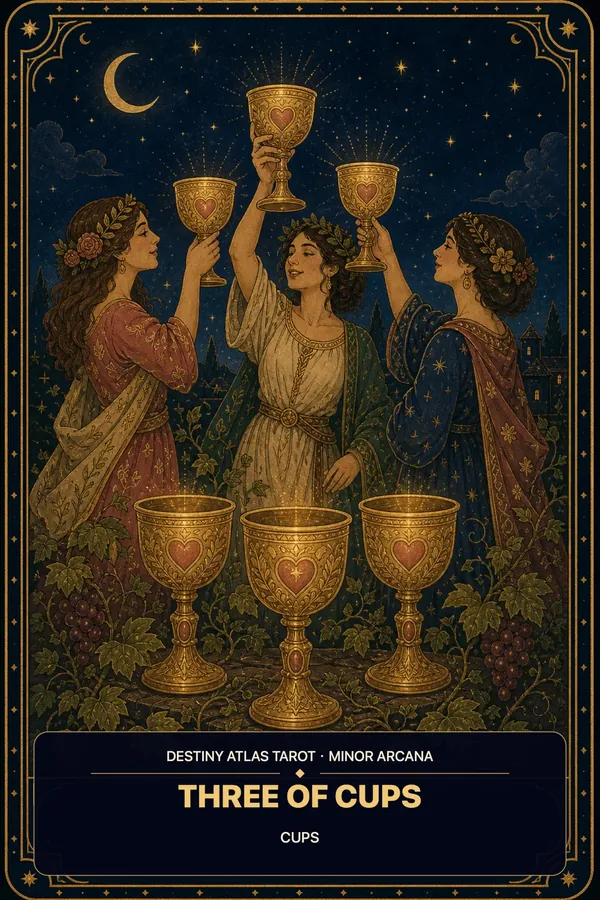 Three of Cups