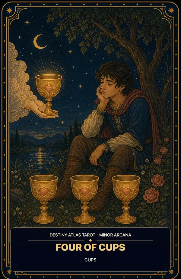 Four of Cups