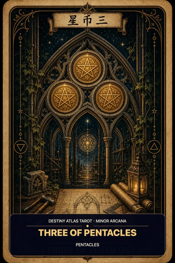 Three of Pentacles