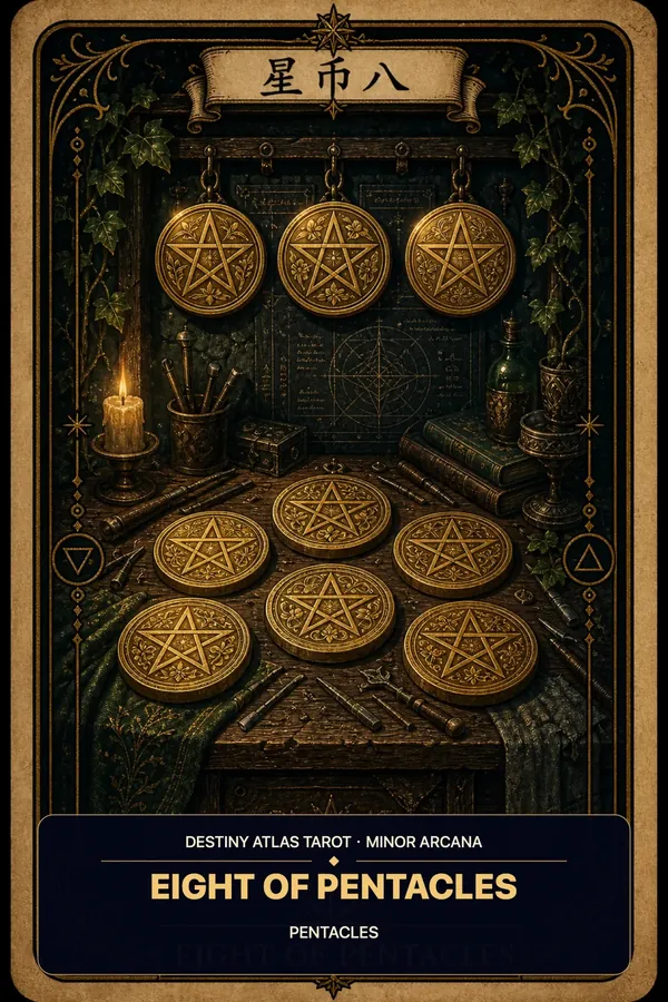 Eight of Pentacles