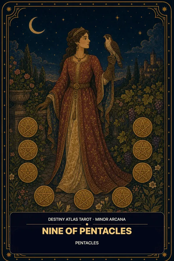 Nine of Pentacles