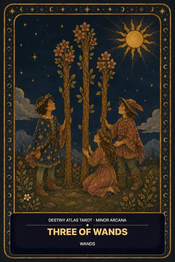 Three of Wands