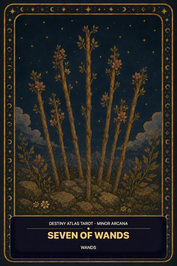 Seven of Wands