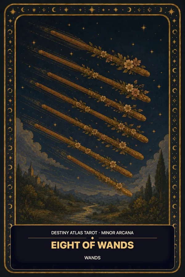 Eight of Wands