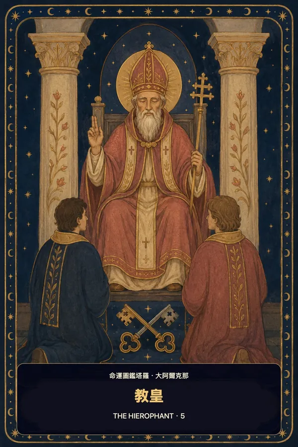 教皇 The Hierophant